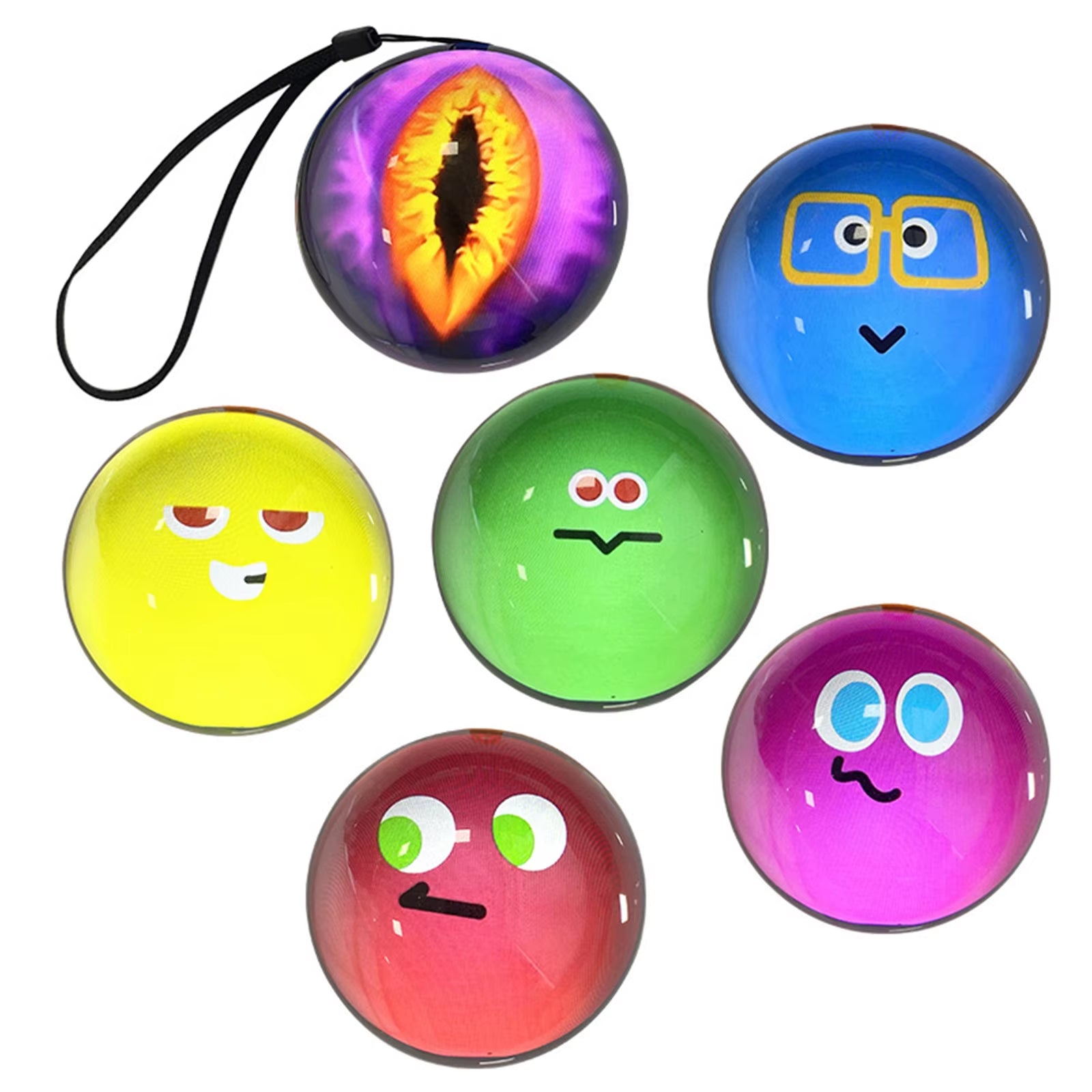 2.7 Inch Memory Orb Ball Upload Videos & Photos Digital Display Memory Sphere Crystal Ball DIY Art Glass Ball Lamp Birthday Gift