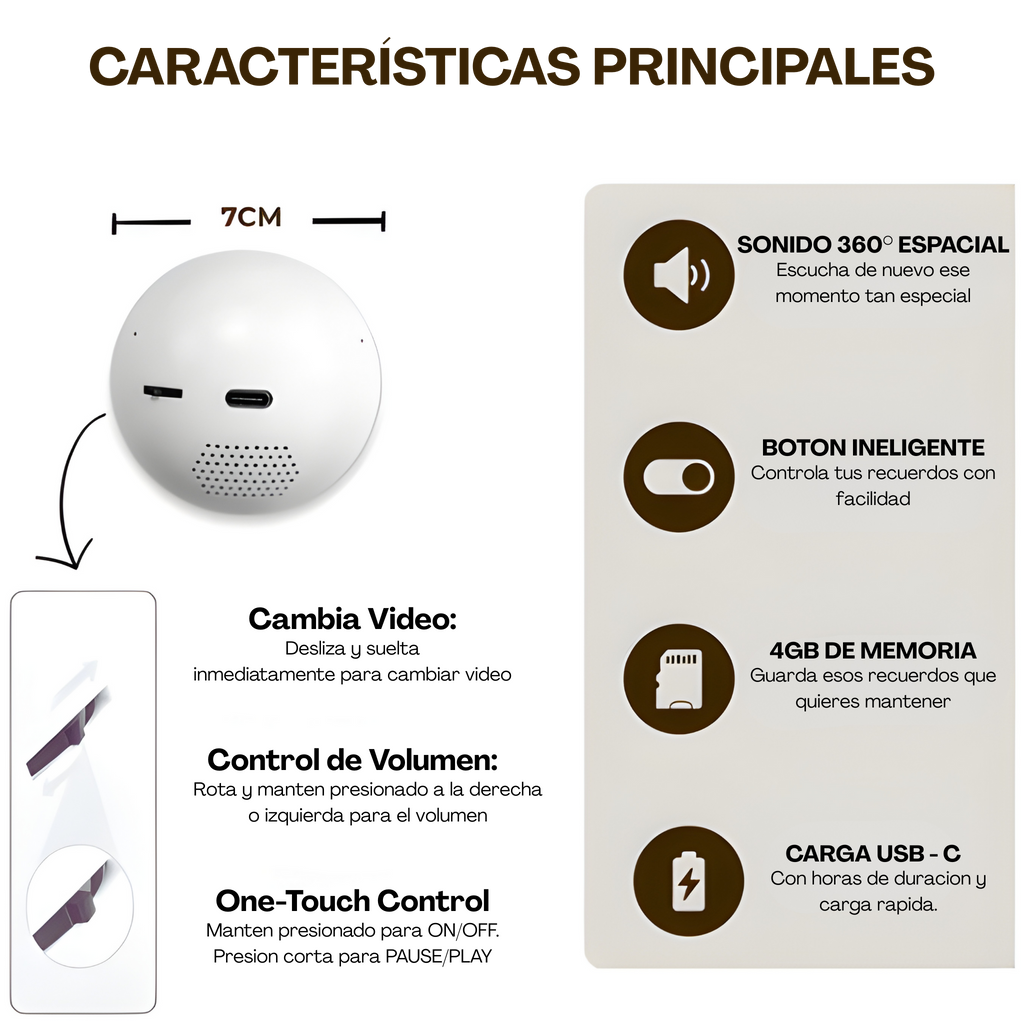 Orbmex™ – Esfera de Video Mágica
