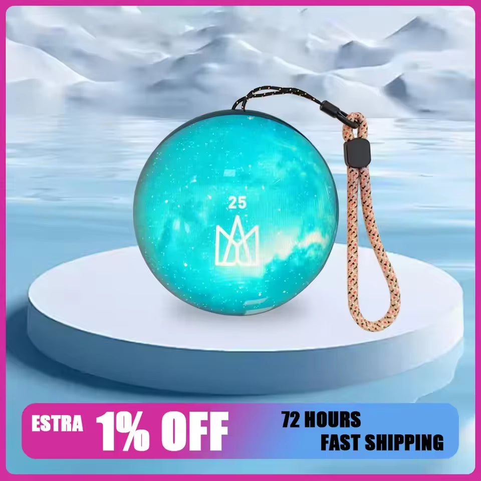 2.7 Inch Memory Orb Ball Upload Videos & Photos Digital Display Memory Sphere Crystal Ball DIY Art Glass Ball Lamp Birthday Gift